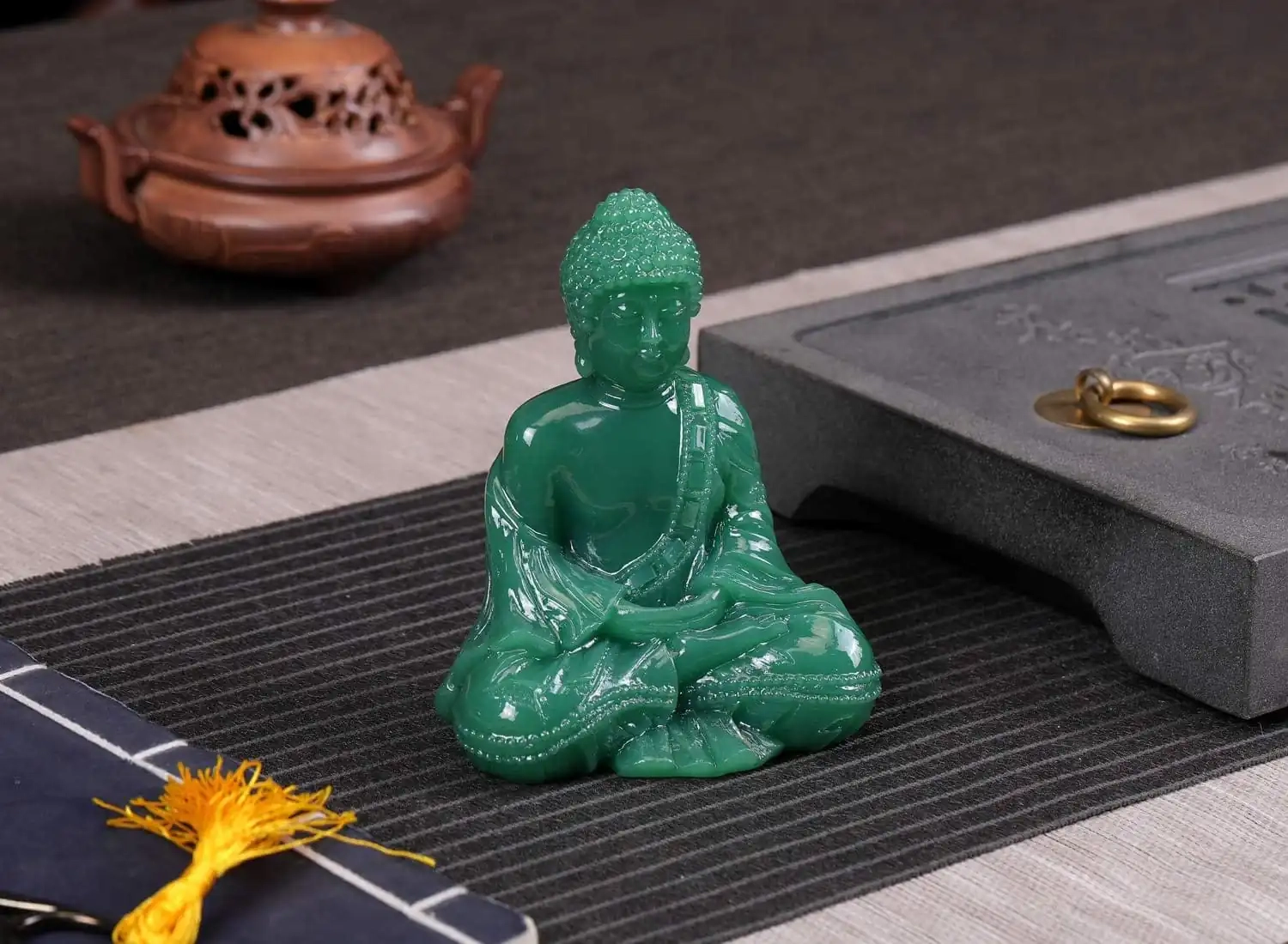 Imitation Jade Buddha Statue